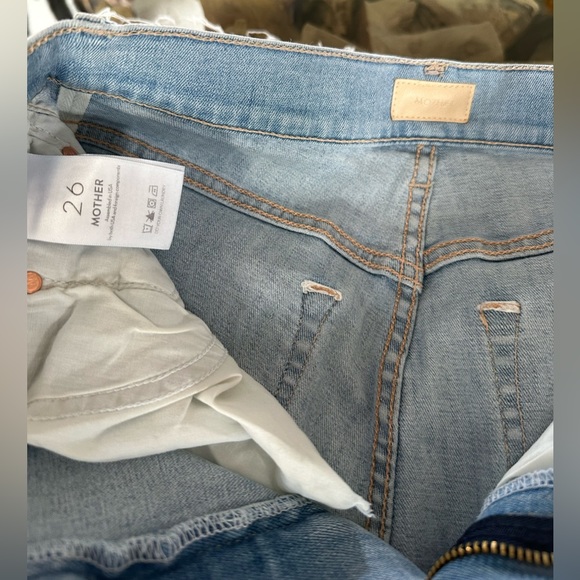 ✨MOTHER✨ RIDER ANKLE FRAY 💜🎸ISLAND AFTERHOURS🎸💜 Size 26✨ - Picture 10 of 16